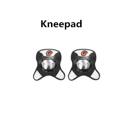 Наколенники Elbowpads из нержавеющей стали Тяжелая защита локоть и колена езда Защитная Броня мотоциклист протектор голени HX-P19 - Цвет: Kneepads - Short