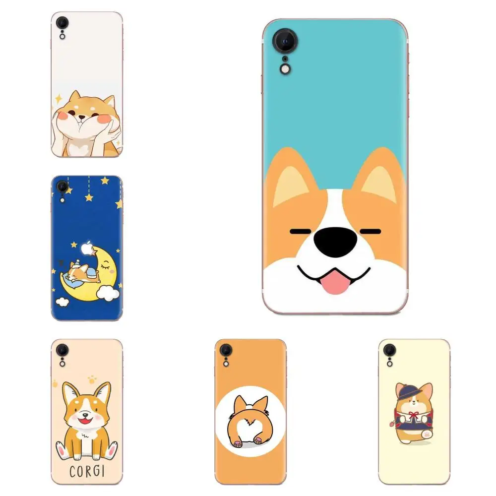 For Samsung Galaxy A51 A71 A81 A90 5G A91 A01 S11 S11E S20 Plus Ultra Luxury TPU Rubber Phone Case Cat Corgi Dog | Мобильные