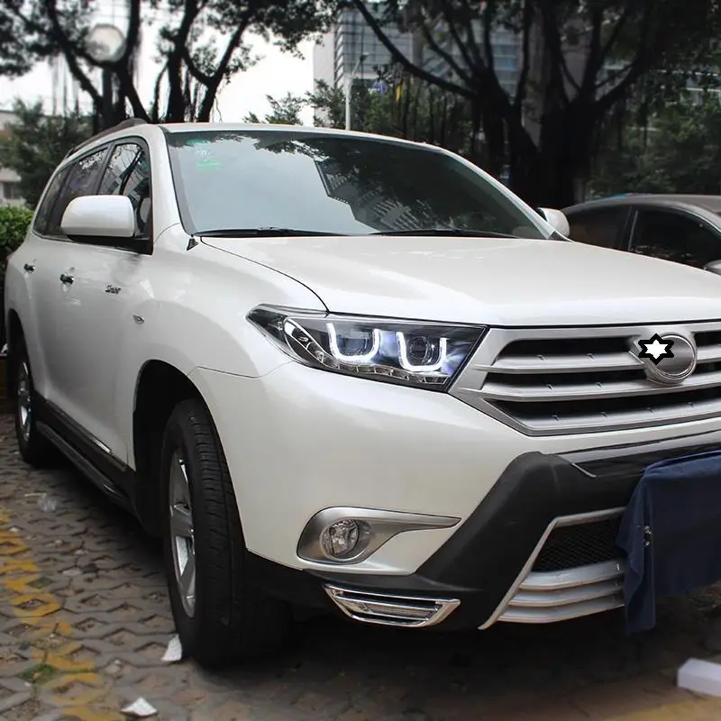 Светодиодные дневные ходовые боковые поворотные Автомобильные фары передние