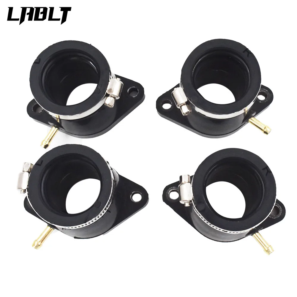 

4PCS Carburetor Intake Manifold Boots Joint Carb Holder Fit For Yamaha XJ650