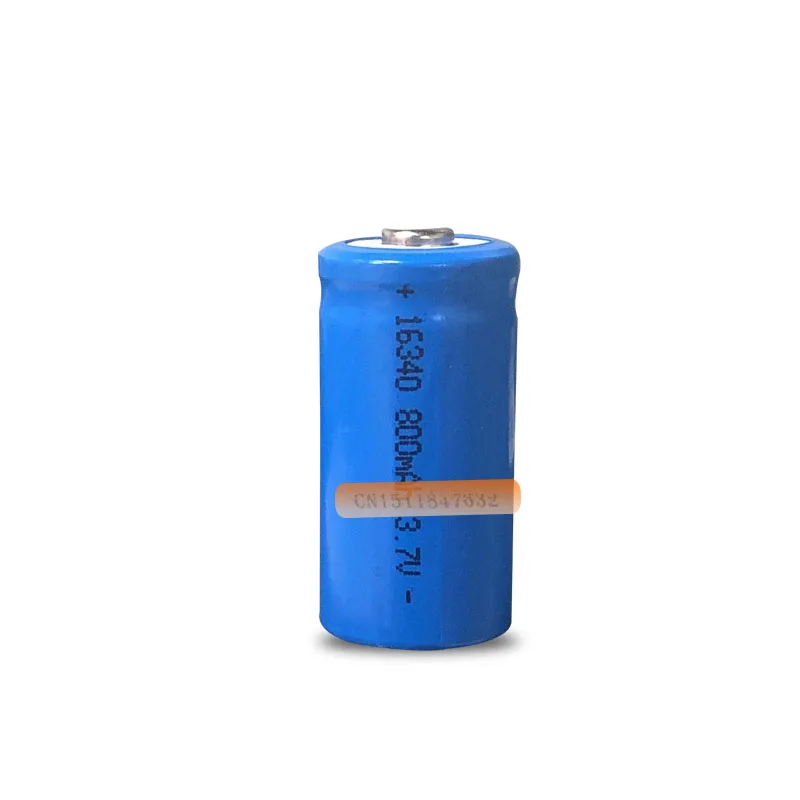 2 перезаряжаемых литий ионных аккумулятора CR123A 16340 800 мАч 3 7 в|li-ion battery|battery battery