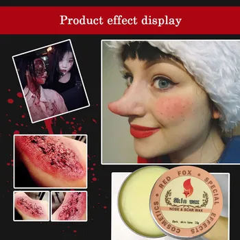 

25g/200g Makeup Wax For Special Effects Theatrical Makeup Fun Themed Party Fake Scar Wound Face Body Painting Wax party comestic