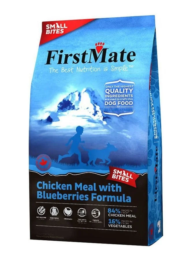 FirstMate Chicken Meal With Blueberries Small Bites беззер. д/собак кур/голубика х 1 шт| |