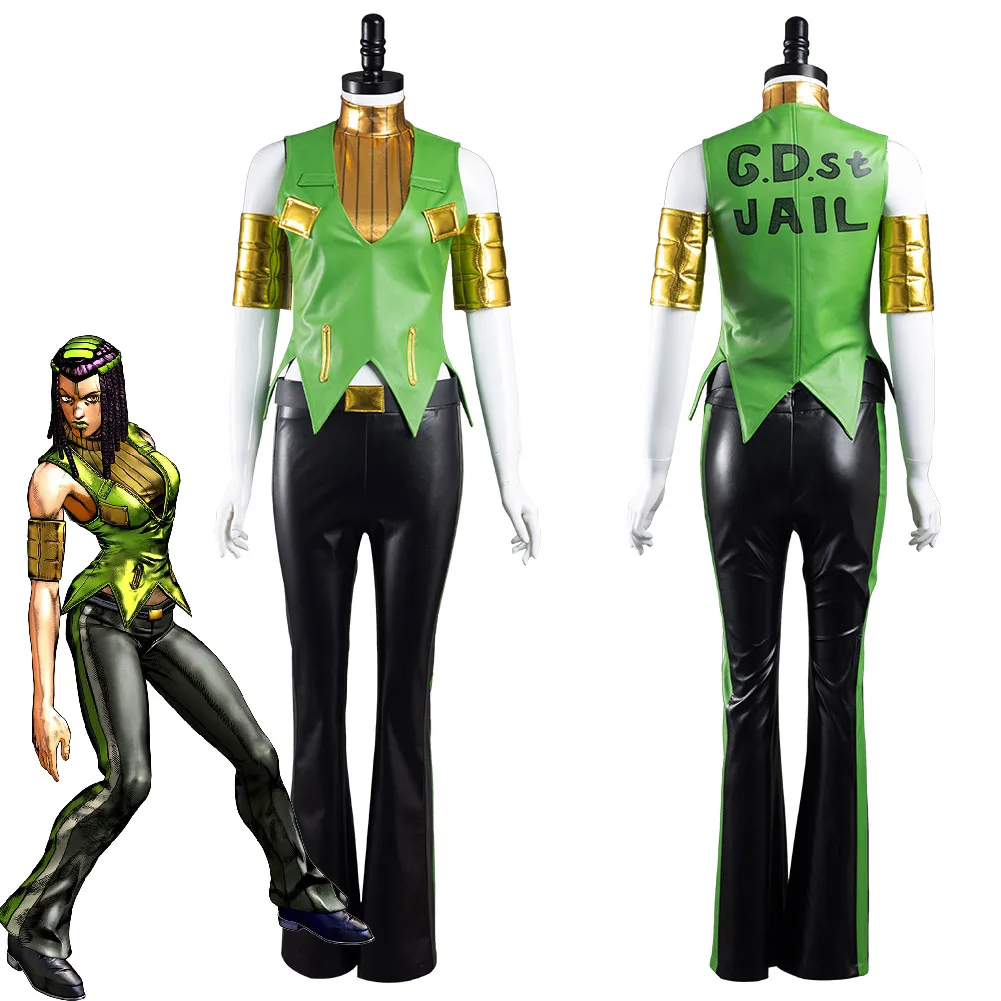 ジョジョの奇妙な冒険コスプレermesコステロコスプレ衣装服ハロウィンカーニバルスーツ アニメ コスチューム Aliexpress
