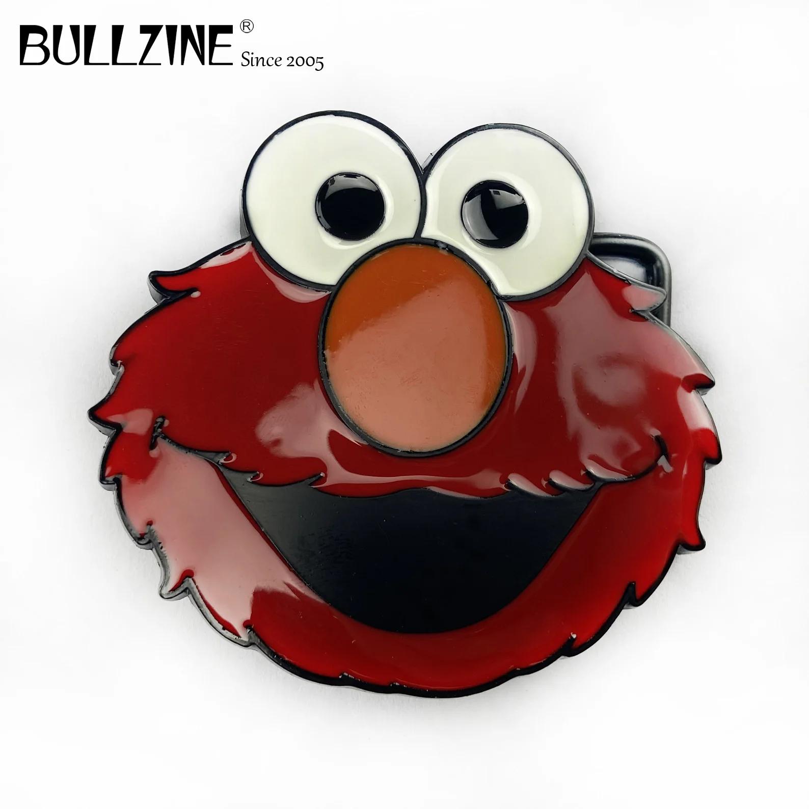 Пряжка для ремня Bullzine с черным покрытием и цветной эмалью | Дом сад
