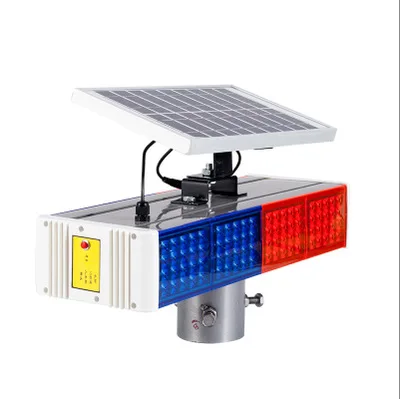 Solar Flashing Light Road Construction Light Safety Light Traffic Signal Light Roadblock Strobe Light Road LED Light