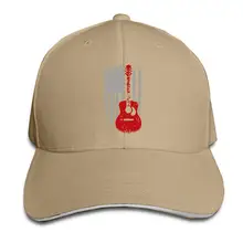 Гитара флаг США Мужская и Женская Хип-хоп кепка бейсболка