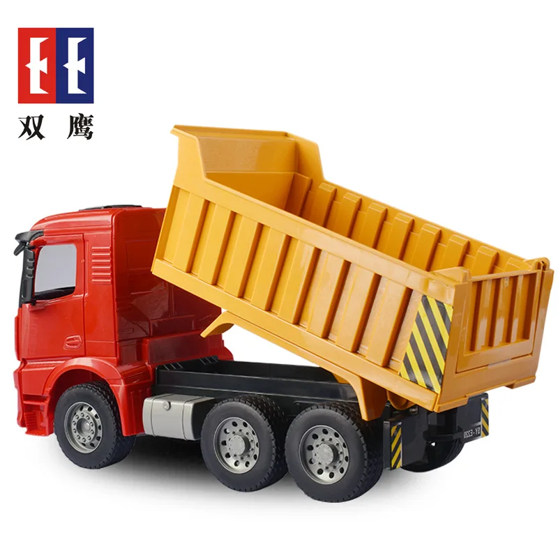 

Double e E220-002 Model Manual Engineering Vehicle CHILDREN'S Toy Car Dump Truck 1: 20 Model