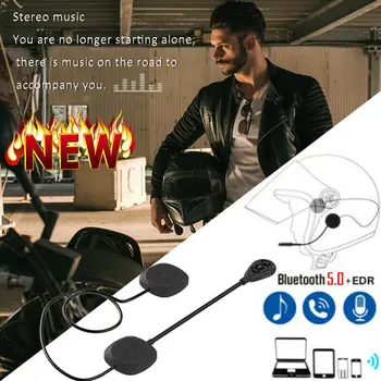 

Hot Helmet Headset Speaker Accessory for Bluetooth5.0 Motorcycle Intercom Interphone Headphones