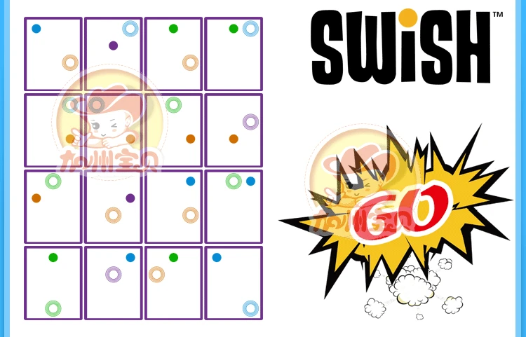 Америка ThinkFun Ghost Heavy Swish детская настольная карточная игра дети мышление развивающая игрушка