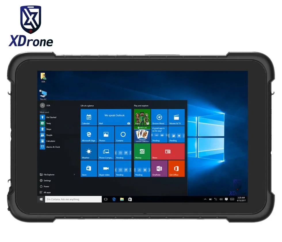 Оригинальный прочный автомобильный планшет Kcosit K86 Windows 10 водонепроницаемый Pro IP67