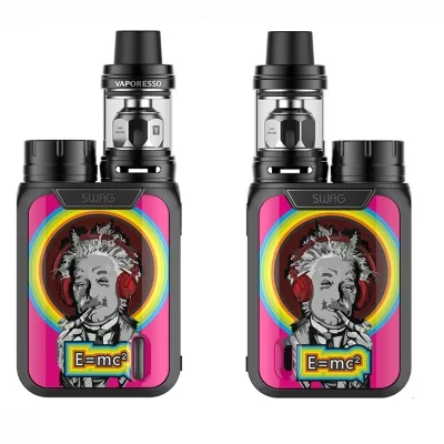 EM Оригинальная электронная сигарета Vaporesso Swag Kit 80 Вт 18650 коробка мод с 3,5 мл Vape Tank GT катушка испаритель электронная сигарета - Цвет: EM