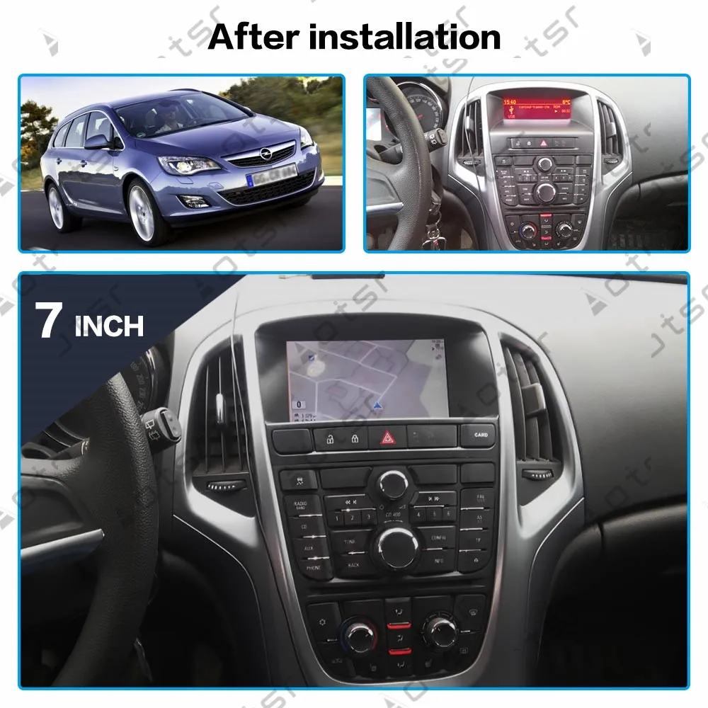

7” Android 9.0 IPS GPS Navigation Head Unit For OPEL Vauxhall Holden Astra J 2010-2016 Car Radio Player Multimedia Player