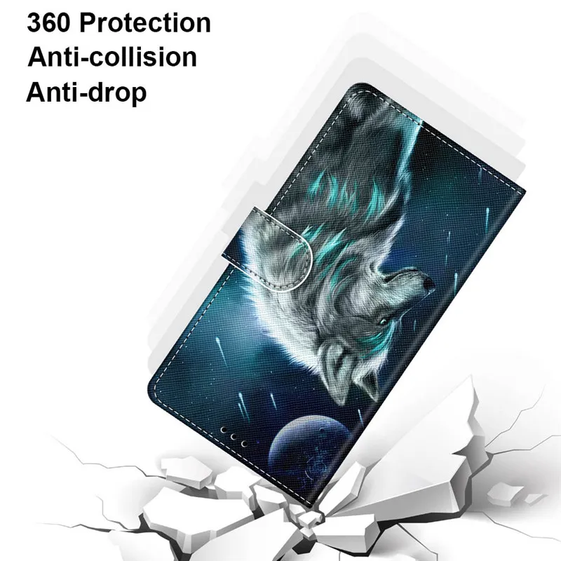 Huawei P40 Lite Leather Flip Case for Funda Huawei P40 Lite E Phone Cover P 30 P20 Pro P10 P9 P8 leather wallet case leather case phone case leather phone case