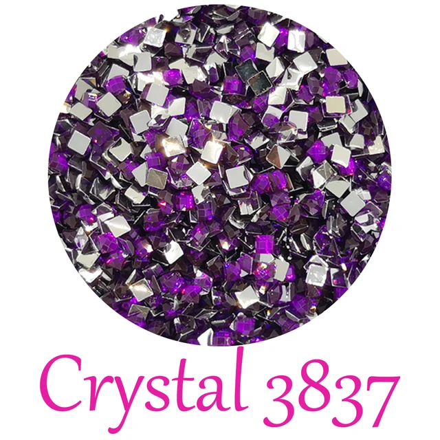 2021 New Crystal Resin Shinny Stone 2.5mm Square Drills Diamond Painting Embroidery Rhinestone Mosaic 