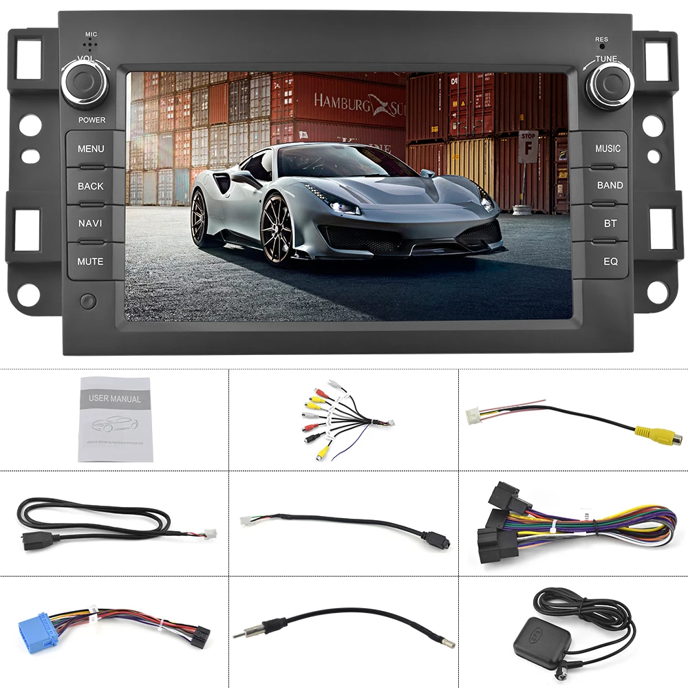 Автомобильный радиоприемник Podofo 2 Din для Android автомобильный мультимедиаплеер gps