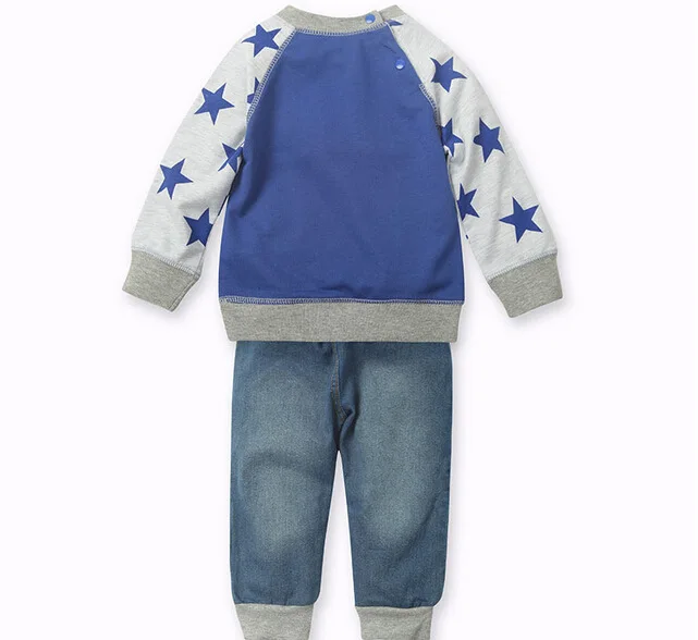 Одежда с Микки для мальчиков; комплект детской одежды с героями мультфильмов; Детский свитер с длинными рукавами+ джинсы; спортивные костюмы; детская одежда из хлопка