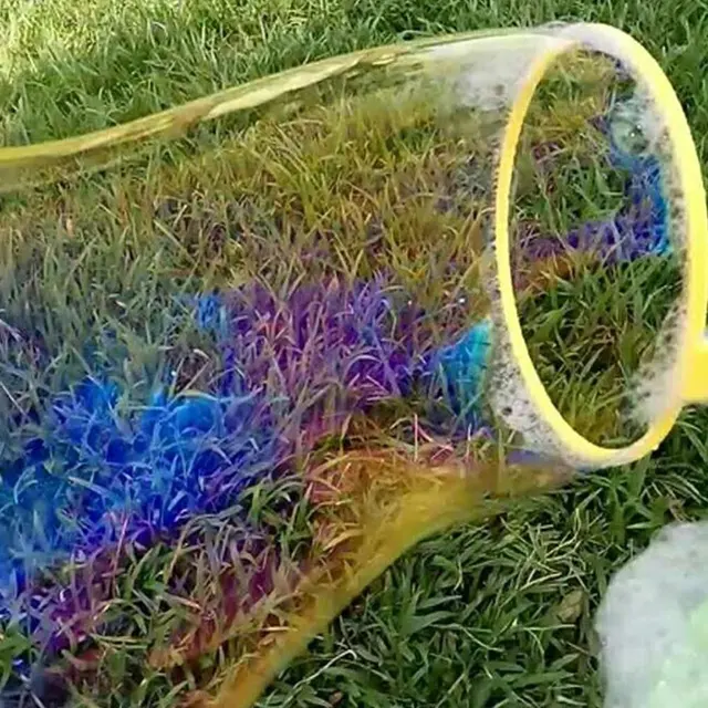 Bubble Machine Blowing Bubble Tool Soap Bubble Maker Blower Set Big Bubble Dish Outdoor Funny Gift Toys For Children Bubble Wand 6