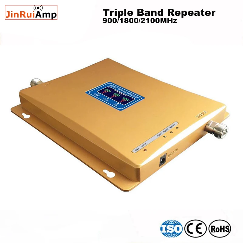 2g 3g 4g  gsm repeater 900 1800 2100 TriBand gsm 900 dcs 1800 wcdma 2100 Cell Phone tri band Signal Repeater Booster amplifier (2)