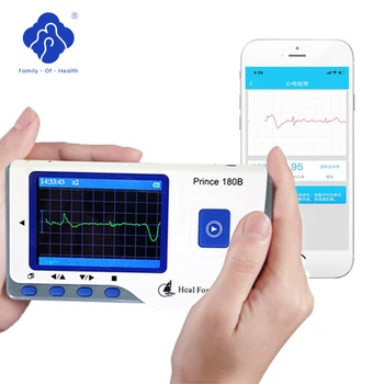 

Holter ecg patient monitor Portable Medical Home Easy ECG EKG Monitor Bluetooth connection monitor signos vitales
