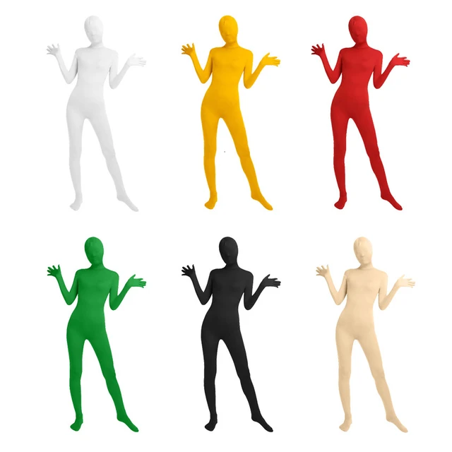 Adult Spandex Zentai Full Body Skin Tight Jumpsuit Unisex Zentai Suit  Bodysuit Costume For Women Unitard Dancewear