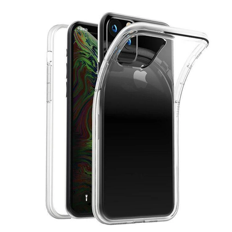 Роскошный Ультратонкий Прозрачный чехол для iPhone 11 Pro Max X XR XS задняя крышка 6 6s 7 8 Plus