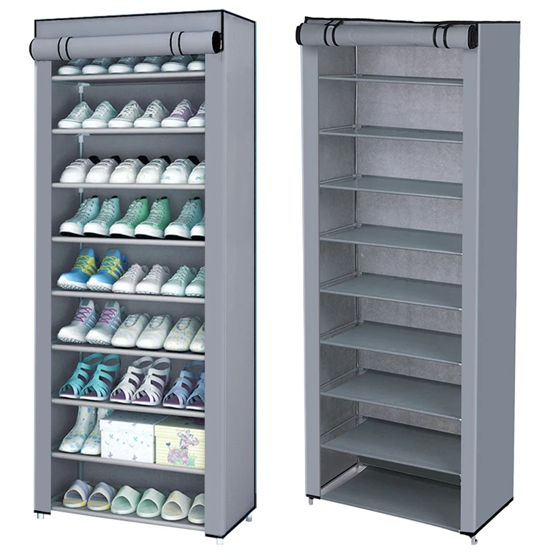 rack dustproof sapato gabinete casa suporte de