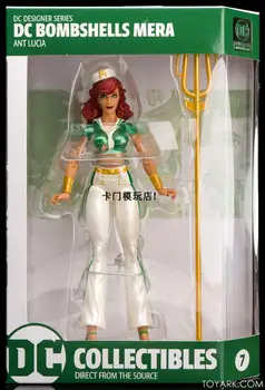 

New DC Designer ANT LUCIA Bombshells mera Aquaman Queen PVC Action Figure model toys for kids gifts