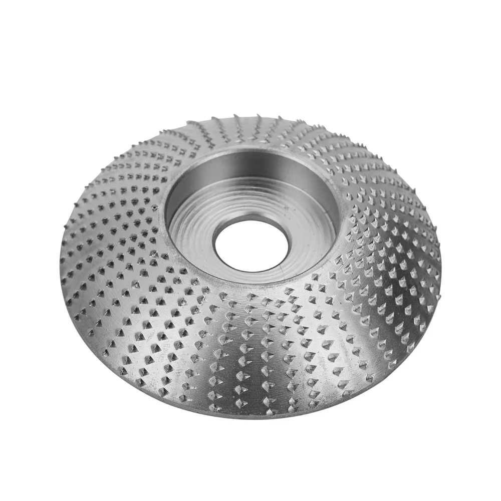 Wood Angle Grinding Wheel Sanding Carving Rotary Tool Abrasive Disc For Angle Grinder High-carbon Steel Shaping 5/8inch Bore 2P