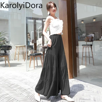 

Women's trousers 2020 summer new wide-leg pants drape loose casual pants were thin wild pants
