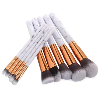 

10 Pcs Professional Makeup Brush Set Full Function Foundation Eye Powder Blush Brush Makeup Tools Face Makeup Y