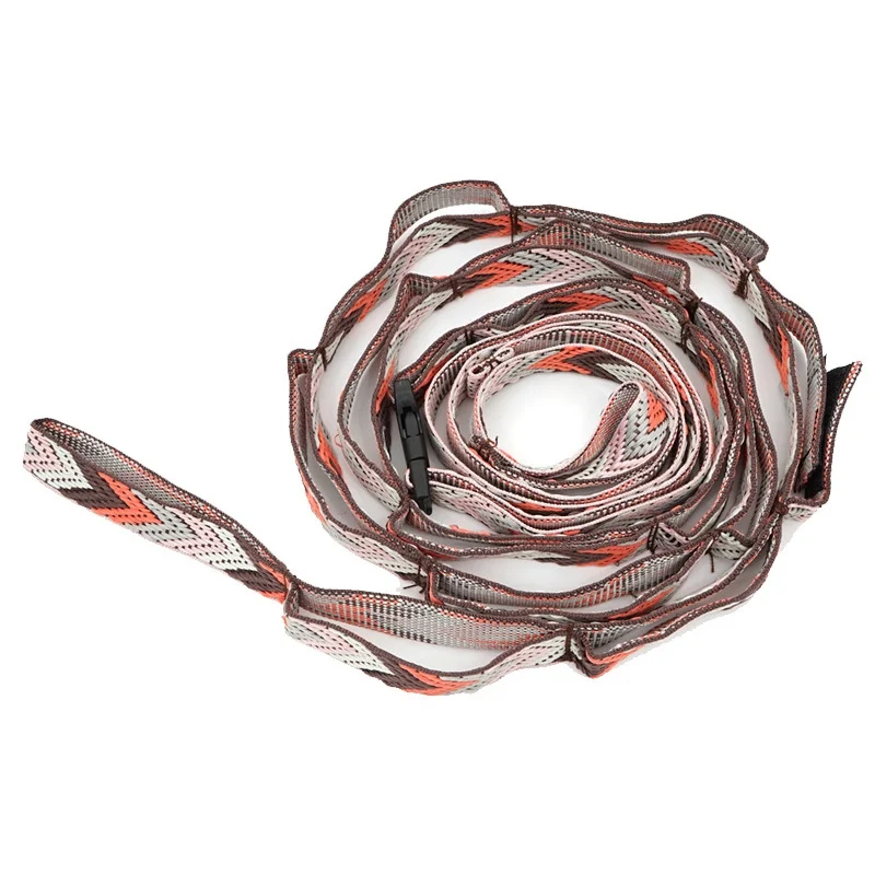 

Outdoor Nylon Long Lanyard Clothesline Adjustable Tent Lanyard Multifunction Storage Hanging Rope Travel Camping Accessories