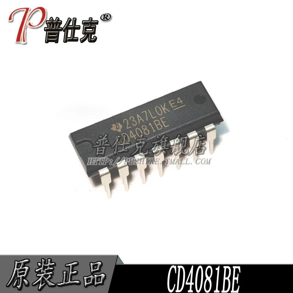 

Free shipping |CD4081BE DIP14 - 10PCS