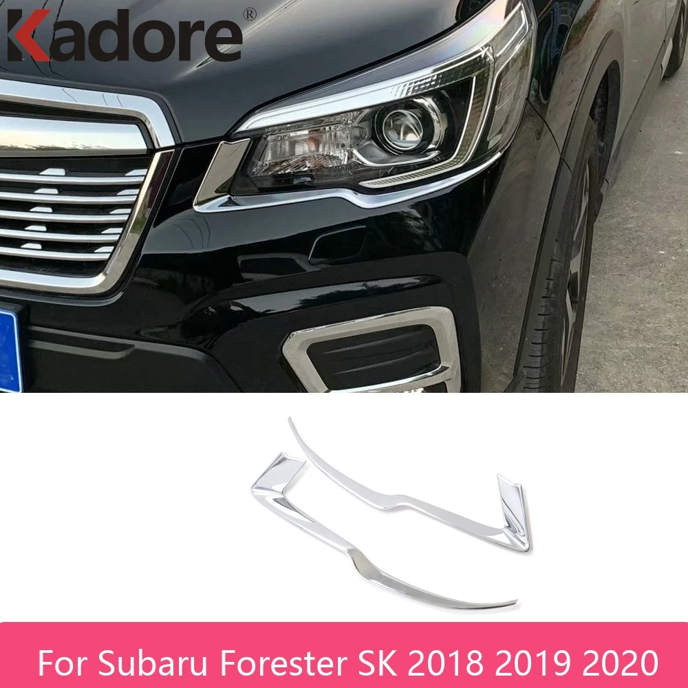 Хромированная Автомобильная передсветильник фара для Subaru Forester SK 2018 2019 2020 |
