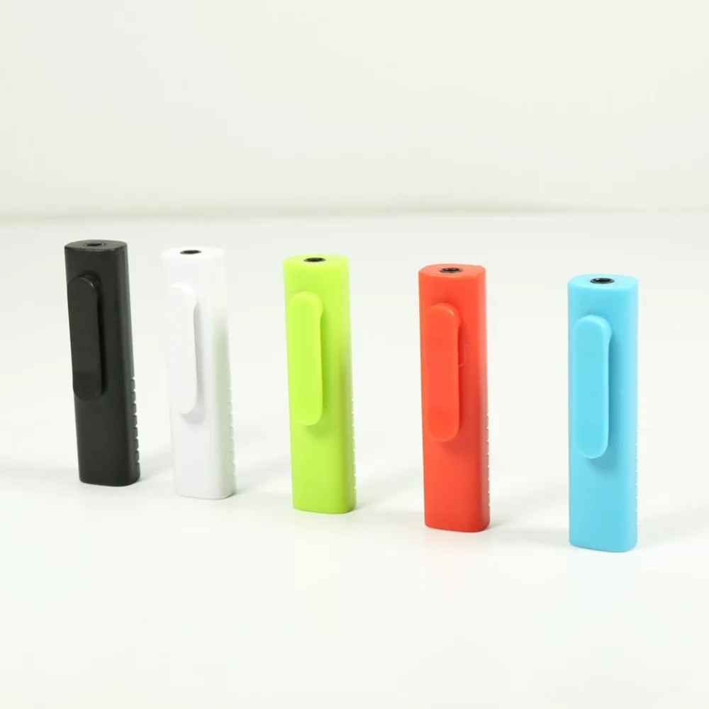 Зажим для воротника беспроводной приемник автомобильный беспроводной 3,5 мм Aux автомобильные динамики гарнитуры Универсальный Один тащить два вызова приемник