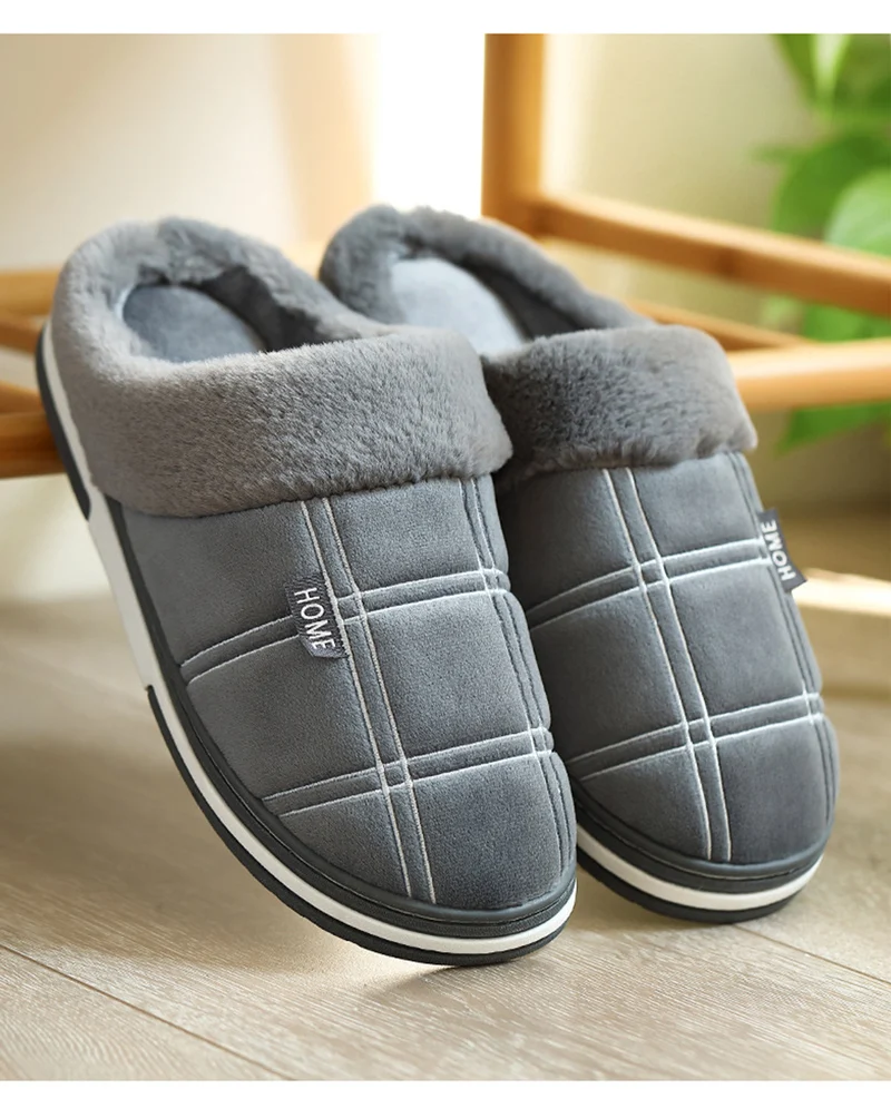 Men's Shoes Home Slippers Large Size 45 