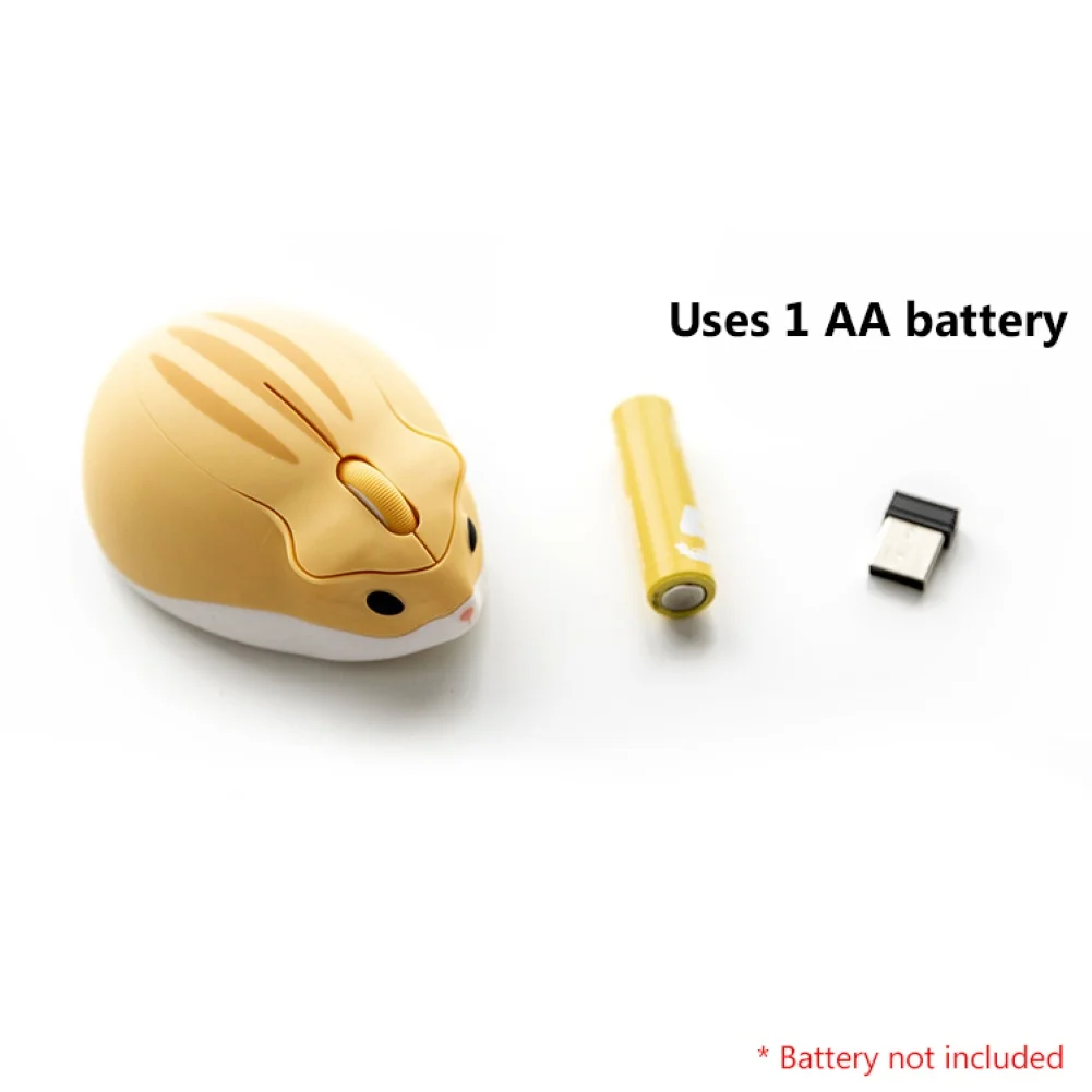 Милая мультяшная беспроводная мышь Usb оптическая компьютерная Портативный мини