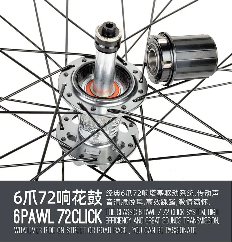 Велосипед колесная KOOZER XF2046 обод МТБ горный 26/27. 5/29er дюймов 72 кольца 4 подшипника через или QR колеса использовать XM490 концентратор 8 9 10 11 скорость