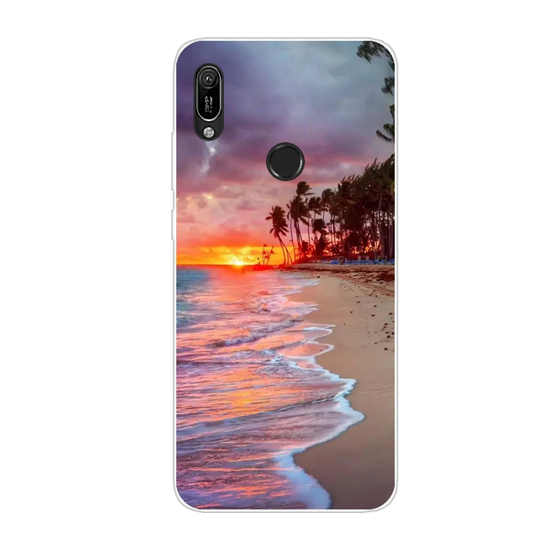 Темный хаки Huawei y6 чехол huawei Y6 силикона с покрытием из термополиуретана мягкий чехол для телефона для huawei Y6 MRD-LX1 MRD-LX1F Y 6 pro Y6Prime чехол - Цвет: Темный хаки