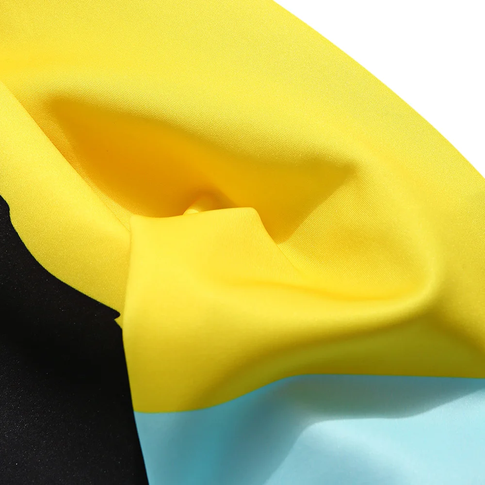 Color block cat print sweatshirt Clearance