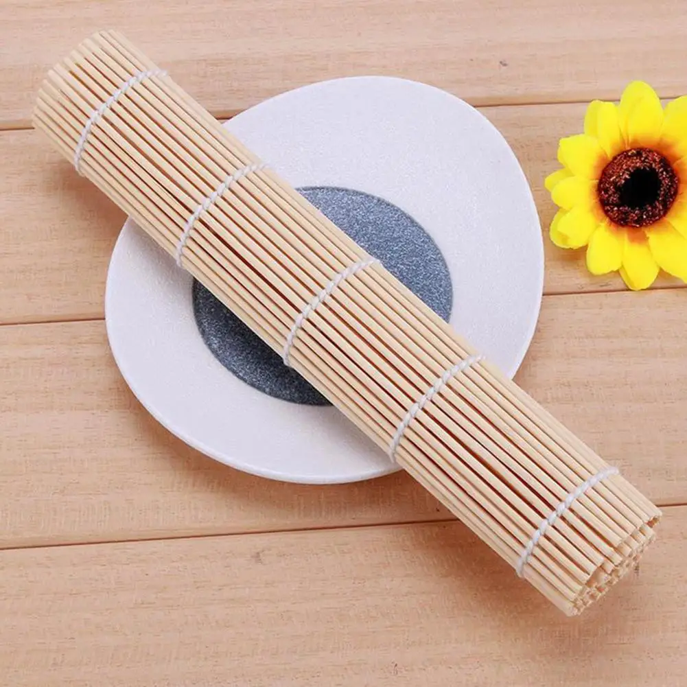 Sushi Set Bamboo Rolling Mats Rice Paddles Tools Kitchen DIY