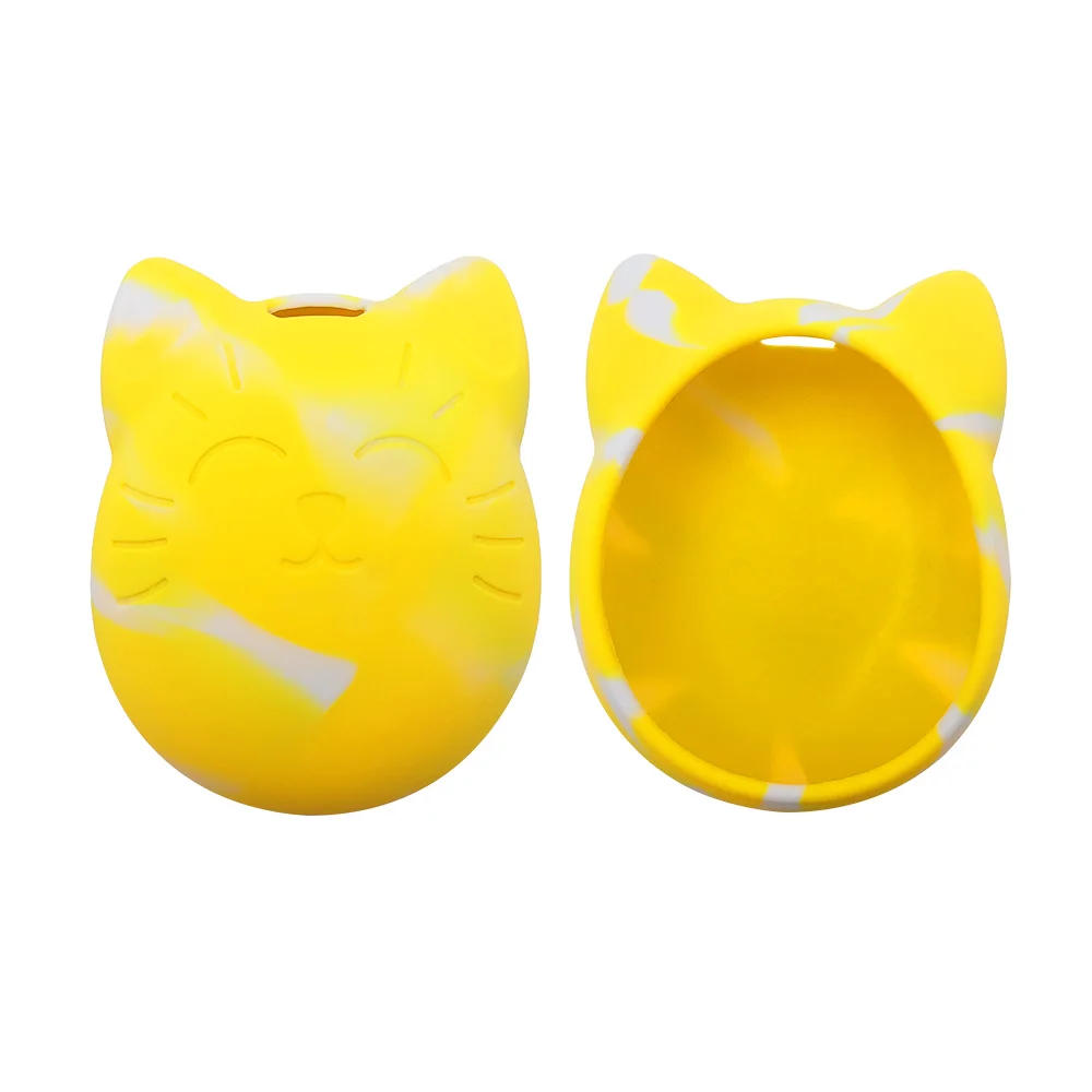 yellow 2 Защитный чехол для игровой машины для домашних животных, силиконовый чехол для мультяшной электронной игровой машины для домашних животных - Цвет: yellow 2