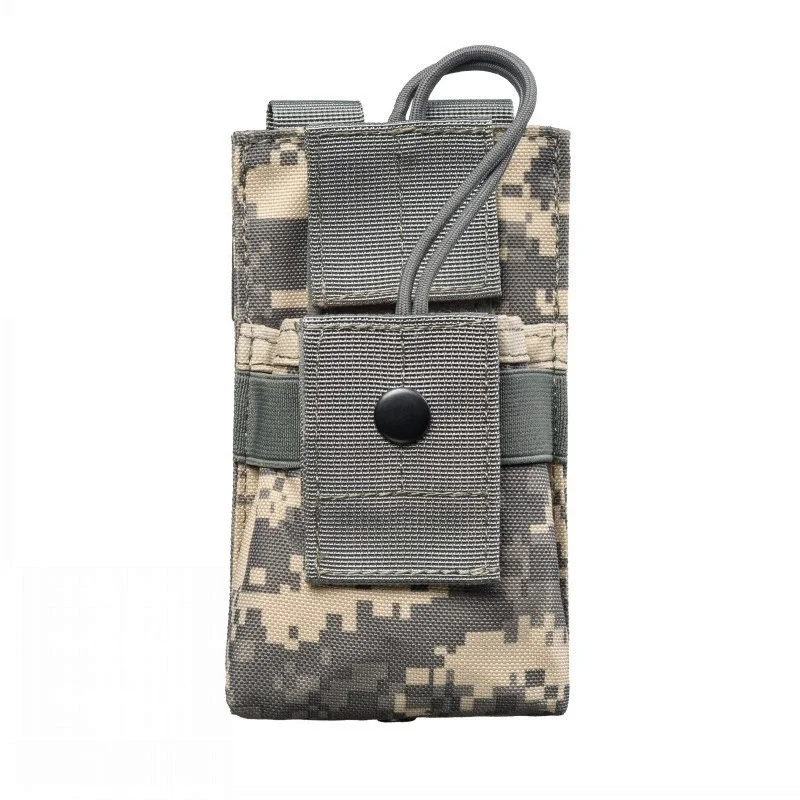 Тактическая поясная сумка с системой Molle для радио военный охотничий органайзер