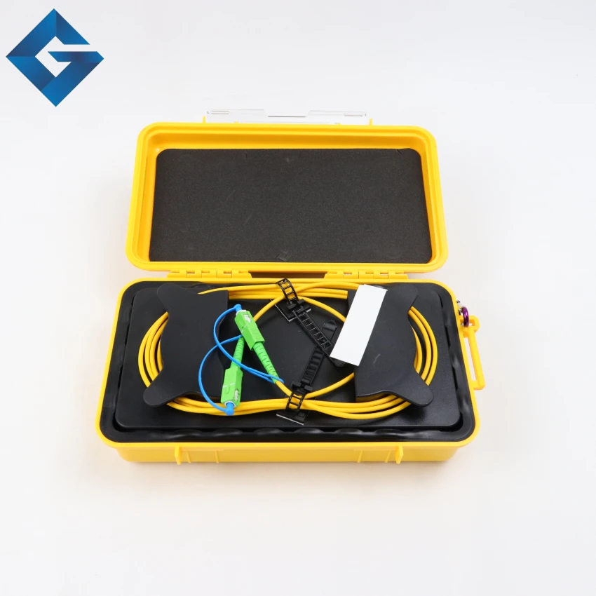 SC APC-SC APC, OTDR launch Cable, одномодовый, волоконно-оптический OTDR launch Cable Box 1 км 2 км