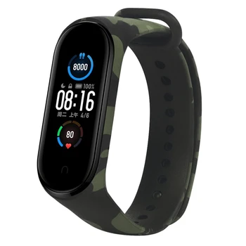 

Bakeey Camouflage TPE Watch Band Replacement Watch Strap for Xiaomi mi 5 band Replace Strap Wearable Devices Smart Accessories
