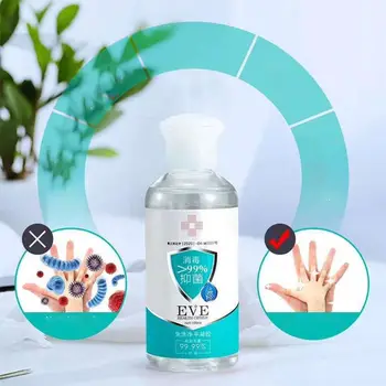 

100ml 75% Alcohol Rinse Free Hand Sanitizing Gel Non-Irritating Quick Drying Protection Antiseptic Bacteriostasis Disinfecting L