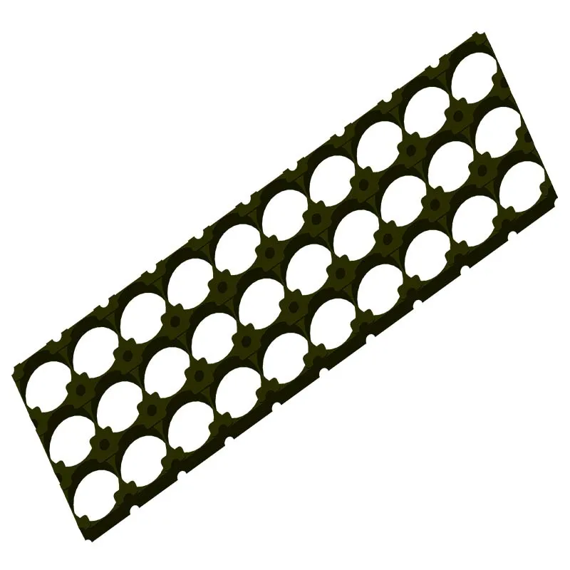 

300pcs/lot MasterFire 3*10 18650 Batteries Spacer Radiating Holder Bracket Black Plastic Battery Storage Box Holder Brackets