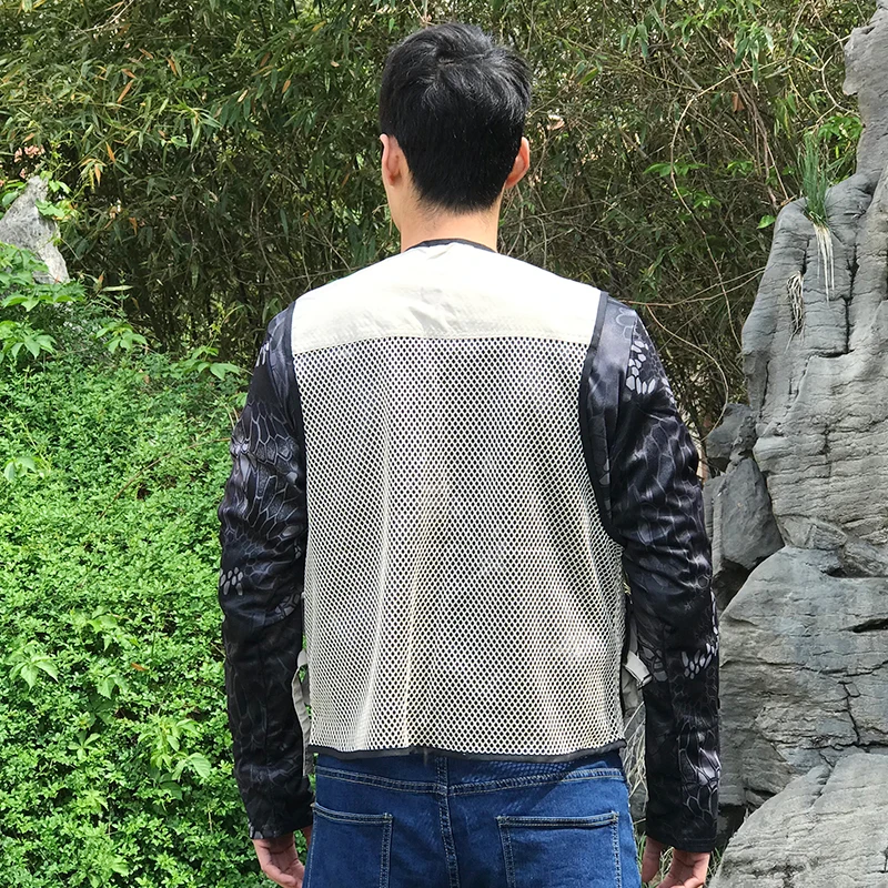 남성 여름 야외 멀티 포켓 사진 조끼, 낚시 조끼, 메쉬 남성 조끼, 낚시 조끼, 사진 의류