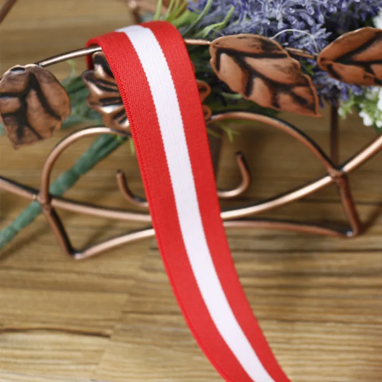 3/" 20 мм 5 metros cinta rayada Ropa аксессуары декоративные con rayas de color Decoration cinturón