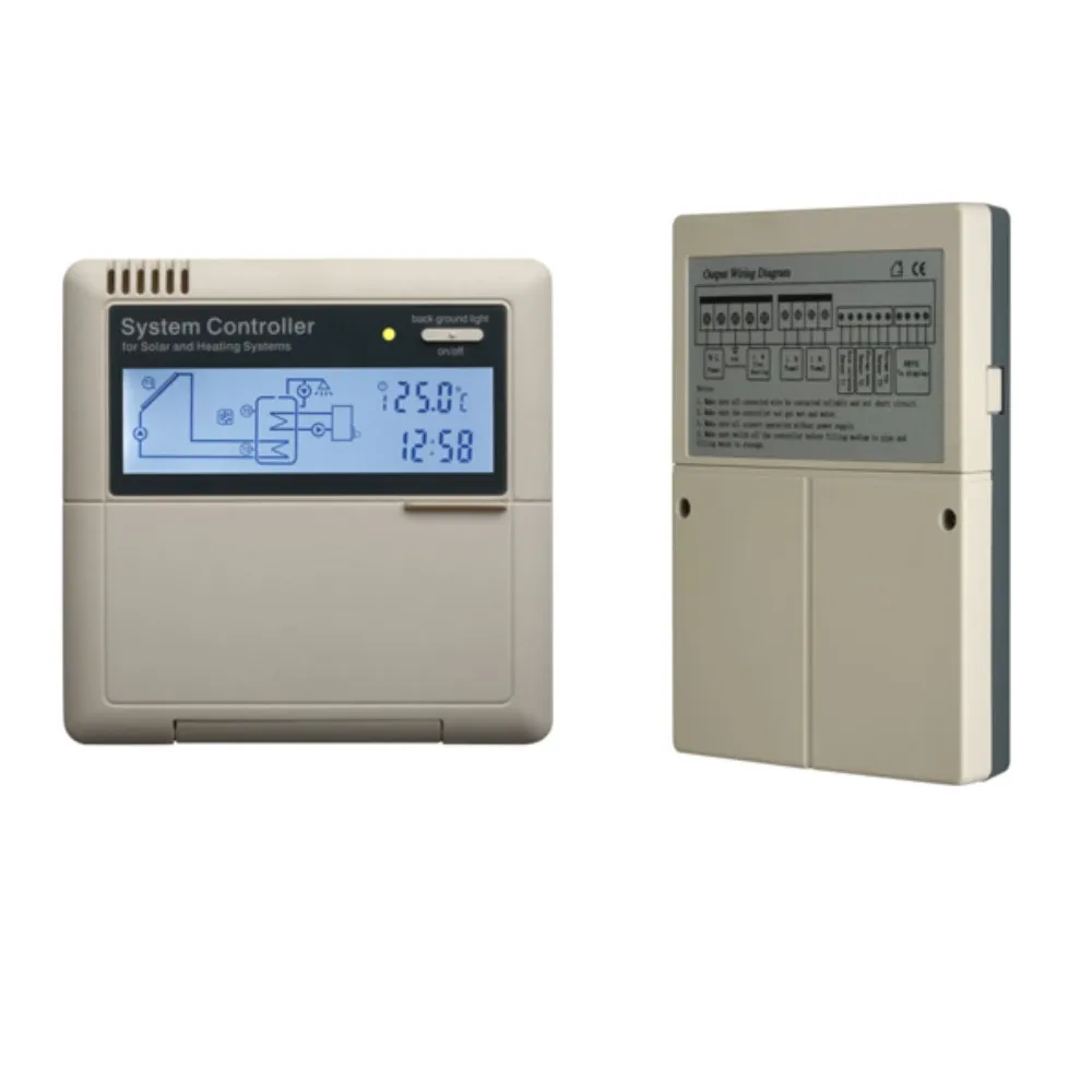 Solar Water Heater Controller SP24 Electric Heater and Gas Boiler as